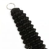 20" Deep Wave Feather Crochet