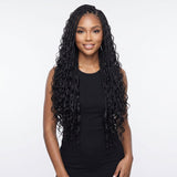 Beach Wave Bulk Human Hair Extensions