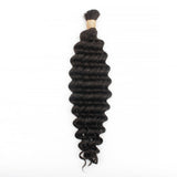Deep Wave Bulk Human Hair Extensions