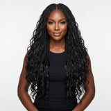Raw Indian Wavy Bulk Human Hair Extensions